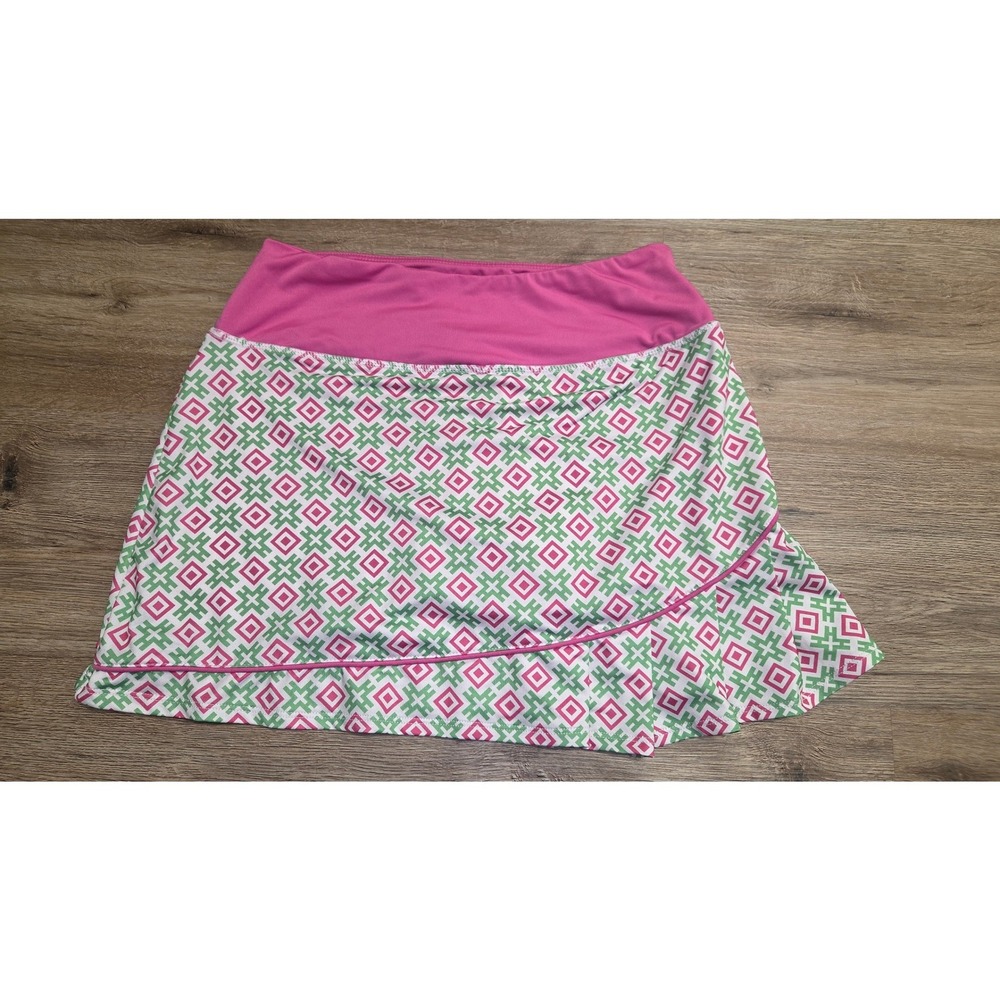 Birdies size XS Skort Tennis Skirt Shorts-lined Pleat Mini Multicolor Flare